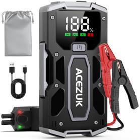 ACEZUK Booster Batterie Voiture 7000A, Démarreur de Voiture Portable