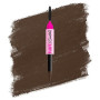 NYX Professional Makeup Fluff & Snatch - Crayon à Sourcils Effet Poudré - Fini Mat Naturel – Tenue 24H - Teinte: ESPRESSO 07 - 1