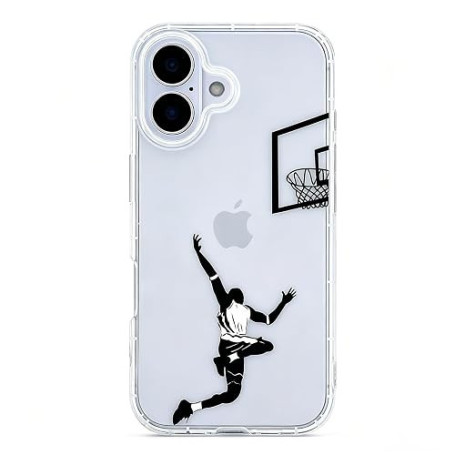 Keyihan Coque Compatible avec iPhone 16 (6,1 Pouces) Housse de Protection en TPU Transparente Clair Souple Flexible Absorption d