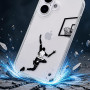 Keyihan Coque Compatible avec iPhone 16 (6,1 Pouces) Housse de Protection en TPU Transparente Clair Souple Flexible Absorption d