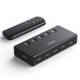 UGREEN HDMI Switch 4K 60Hz 5 Entrées 1 Sortie Commutateur HDMI | 3D HDR CEC avec Télécommande IR Compatible avec PS5 PS4 Switch