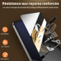 Anti-Espion Verre Trempé pour Samsung Galaxy S25 Ultra, [Compatible Empreinte Digitale ID] [2 pièces] Anti-Spy Privacy Film Prot