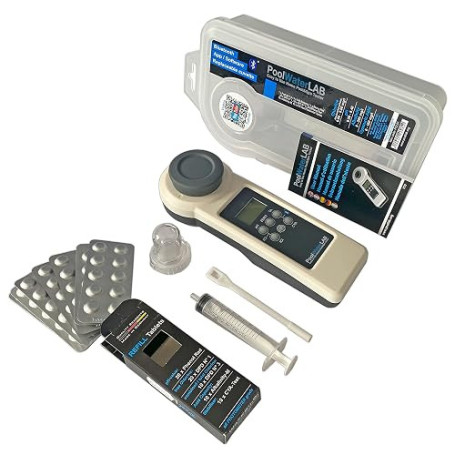 PoolLab 1.0 + accessoires testeur électronique d'eau de piscine