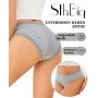 Sth Big Culotte Femme Coton avec Dentelle Slip Femme Doux et Confortable sous-Vêtements Féminins Respirants Culottes Élégantes e