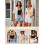 SHAPERX Body Gainant Femme Zip + Crochets – Ventre Plat Fort Maintien, Facile à Enfiler, Sculptant Taille & Hanches, Invisible s