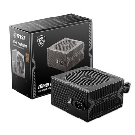 MSI MAG A650BN Alimentation ATX, 80 Plus Bronze | 650W, rail unique 12V, circuit DC vers DC, ventilateur 120mm, garantie 5 ans