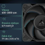 ARCTIC Freezer 36-S (noir) - Refroidisseur d'air processeur, tour simple | Cooler PC, ventilateur P12 Pro 120 mm avec pression o
