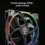 be quiet! Light Wings 140mm PWM Reverse Black ventilateur, 7 pales inversées, pour une admission d'air latérale ou par le bas, A