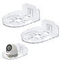 xruc Lot de 2 Étagères Murales pour Caméra, Support Étagère Murale Camera | Support Universel Adhésif pour Babyphone, Sans Perça