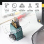 FISHTEC - Coffret de 43 pièces embouts et forets - Embouts CR-V 25 mm, Forets métal, bois et béton, Adaptateur 60 mm, Coffret AB