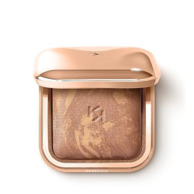 KIKO Milano Silky Glow Baked Bronzer - Teinte 02 Terracotta | Poudre Bronzante Cuite | Texture Soyeuse | Effet Bonne Mine | Acid