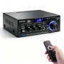 Amplificateur HiFi 600W Mini Bluetooth AK45 Récepteur Stéréo Maison Voiture | Amplificateur numérique 2 canaux 12V/220V avec rad