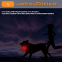Meloive 3 en 1 Collier de Dressage, Collier Anti Aboiement, Collier LED | Portée de 3800m,Anti-aboiement avec Manuel et Automati