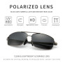SUNGAIT Lunettes de soleil polarisées rectangulaires ultra légères UV400 Protection