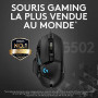 Logitech G G502 HERO Souris Gamer Filaire Haute Performance | Capteur Gaming HERO 25K, 25 600 PPP, RVB, Poids Ajustable, 11 Bout