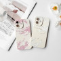 NITITOP Coque pour iPhone 16 Fleur Cerisier Motif, Blanc Rose | Aesthetic Floral Imprimé, Mignon et Esthétique, pour Femmes Fill