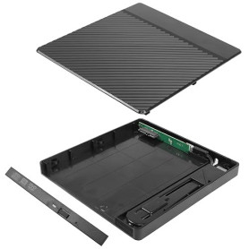 Boîtier de Lecteur CD, Lecteur DVD Externe Obtenu par l'ajout d'un Lecteur Optique, boîtier de Montage CD - ROM ((USB 3.0 9,5 mm