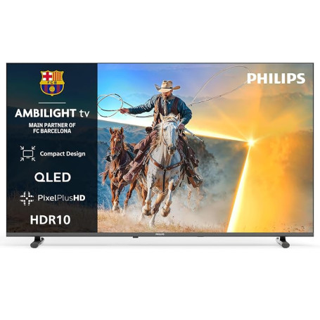 PHILIPS Ambilight TV 32PQS6901/12 téléviseur Intelligent FHD QLED, 32" | Pixel Precise Ultra HD, Titan OS, Dolby Audio