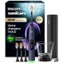 Philips Sonicare DiamondClean 8500 nouvelle génération – brosse à dents électrique avec capteur de pression, 18 réglages, colori