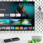 SPC Smart Monitor 24" - Écran Android TV, Full HD, télécommande | Écran et Android TV, haut-parleurs intégrés, design ultrafin,