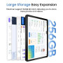 Tablette 10 Pouces Android 15,Écran HD,WiFi 5,8Go RAM+128Go ROM,Noir | Caméra 13MP+5MP HD,Batterie 6000mAh longue durée,Stockage
