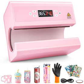 Presse à Chaud pour Tasses 30 OZ - Presse Automatique à Tasses Mugs Durable et efficace - Presse de Transfert - Articles Personn