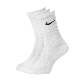 Nike U Nk V Cush Crew - 3p Value Socquettes Mixte (lot de 3)