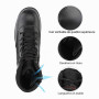 NORTIV 8 Bottes Hautes Militaires Rangers Homme | Antidérapante Botte de Combat Tactique Moto, Bottine pour extérieur Durable, C