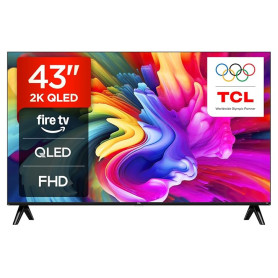 TCL 43SF560 43 Pouces Full HD Smart QLED Direct LED SF560 avec Fire TV et télécommande vocale Alexa