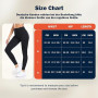 Ulknyss Legging de Sport Femme Push Up Butt Lift Leggings Fitness Taille Haute Pantalons de Yoga et Pilates pour Femme