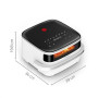 Moulinex - Easy Fry XL Surface et Pizza Air Fryer YY5876FB - 4 L - Blanc | Air fryer double resistance pour cuire 1kg de frites