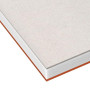 OXFORD Lot de 2 Blocs-Notes Perforés Orange A4+ Grands carreaux Seyès 80 Feuilles Agrafées Couverture Carte Enduite Orange