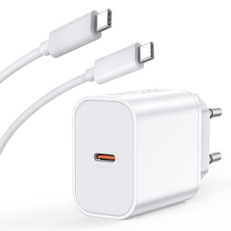 45W Chargeur USB C Rapide for iPhone 17 16 15/17 16 15 Pro/17 16 15 Pro Max/17 Air/16 15 Plus/iPad Pro/iPad Air, Samsung S25 S24