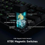 MCHOSE Ace 60 Pro HE Clavier Magnétique, Clavier Filaire 60% | 8000Hz Rapid Trigger, Précision RT 0,01 mm, Actionnement Réglable