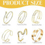 FAINCA Bracelet Bras Ouverture Réglable 8-12CM Bracelet Manchette Femme Grâce Bijoux Femme Braceletmanchette Multicouches Bacces