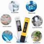 Funmo Testeur pH Mètre électronique, PH TDS EC et température 4 en 1, Testeur de qualité d'eau avec haute précision, Testeur de
