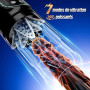 Masturbateurs Masculins Sex Toys avec 7 Modes Télescopiques & Rotation Et Succion, Automatique Masturbâteur Homme Mains Libres V