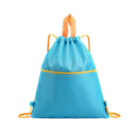 Sac Piscine Enfant, Sac de Sport à Cordon 39x31cm, Sac à Dos Léger et Résistant pour École, Gym et Natation, Petit Sac de Sport 