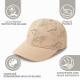 DRESHOW Bambin Baseball Casquette Bébé Soleil Chapeau Mignon Dinosaure Motif Casquettes Unisexe Bébé Trucker Chapeaux Nourrisson