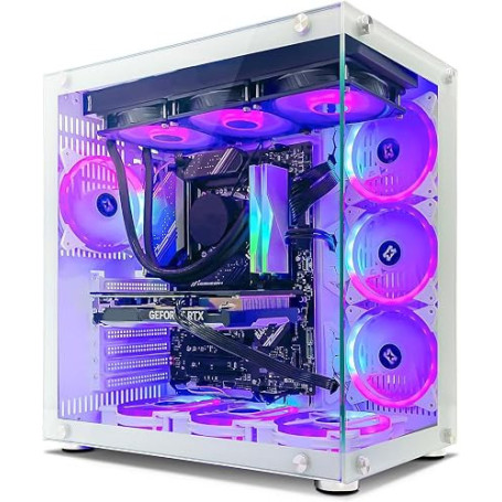 INFOMAX | PC Gamer, Ordinateur de Bureau, PC Gaming - Processeur Intel Core i5-12400F • NVIDIA RTX 3050 6 GO • RAM DDR4 16 GO RG