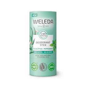 WELEDA - Deodorant stick Eucalyptus Peppermint - 50 g | Déodorant Femme Homme, 100 % d’Origine Naturelle, Sans Alcool, Sans Sels