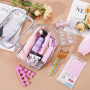 Kit Ongle Acrylique Gel Complet avec Main D'entrainement & Sac de Rangement | Poudre Acrylique Pour Ongles avec Poudres Acryliqu