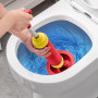 ZYEKIU Déboucheur de Toilette à Air Comprimé, Ventouse Deboucheur WC Têtes de Piston et Gonfleur, Débouchage Canalisation Débouc