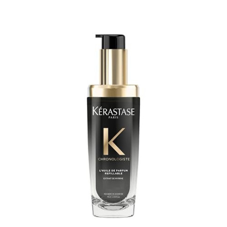 KERASTASE Chronologiste - Huile Capillaire Parfumée - Rose de Thé, Bois Légers & Musc - Nourrit & Revitalise - Infusée à l'Extra