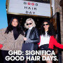 ghd - Pochette thermorésistante pour Lisseurs ghd avec tapis (Noire) | Pochette de rangement fer à lisser - Tapis détachable et