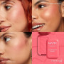 NYX PROFESSIONAL MAKEUP - Blush en Poudre, enrichi en beurre de mangue, beurre d'amande & beure de karité - Texture Fondante - F