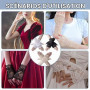 TRKETK 3 Paire Gants en Dentelle Multicolore Courts en Mitaines à Demi-Doigt Gants en Dentelle pour Femme Accessoires élégants p