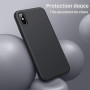 JETech Coque Silicone pour iPhone XS et iPhone X, Noir | Toucher Soyeux, Étui Housse Protection Antichoc, Résistant aux Rayures,
