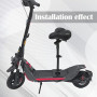 Ysislybin Siège de Trottinette Électrique ZT3Pro, Hauteur Réglable de 45 à 65 cm Coussin Amortisseur Pliable pour Trottinette Él