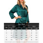 Sopesil Peignoir Satin Femme Robes Longues pour Femmes Robes de Mariée Vêtements de Nuit Doux pour le Mariage,Col en V,S-XXL